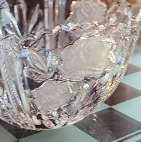 Glass candy dish for sale - Picture 8 of 14